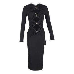 Christopher Esber Black Cut-Out Maxi Dress